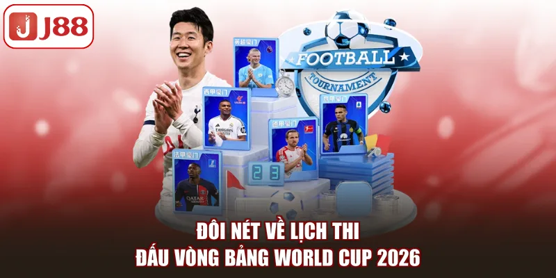 Đôi nét về lịch thi đấu vòng bảng World Cup 2026