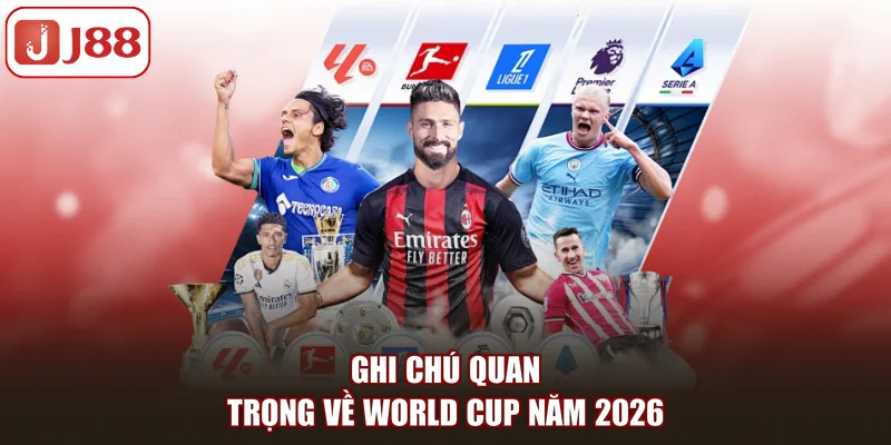 Ghi chú quan trọng về World Cup năm 2026