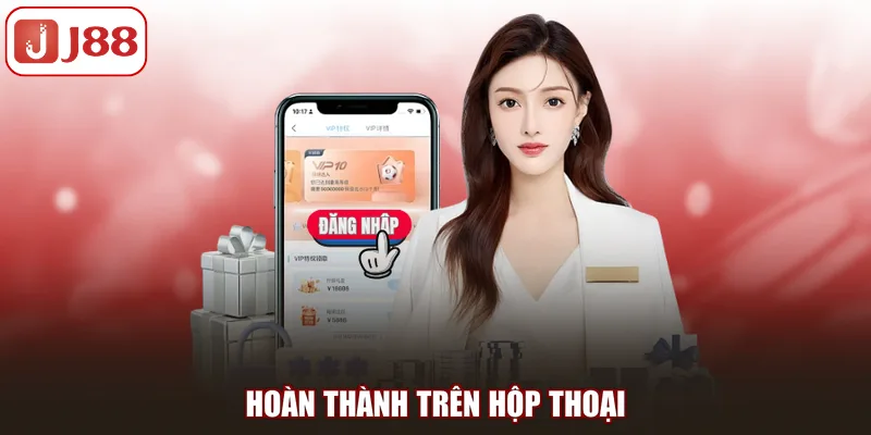 Hoàn thành trên hộp thoại