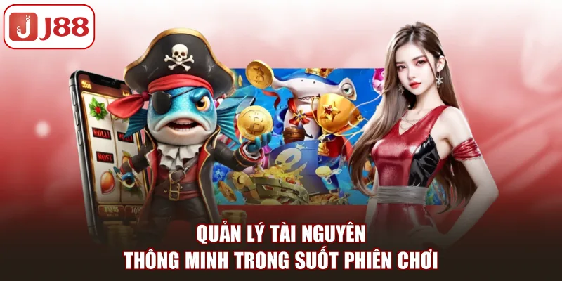 Quản lý tài nguyên thông minh trong suốt phiên chơi